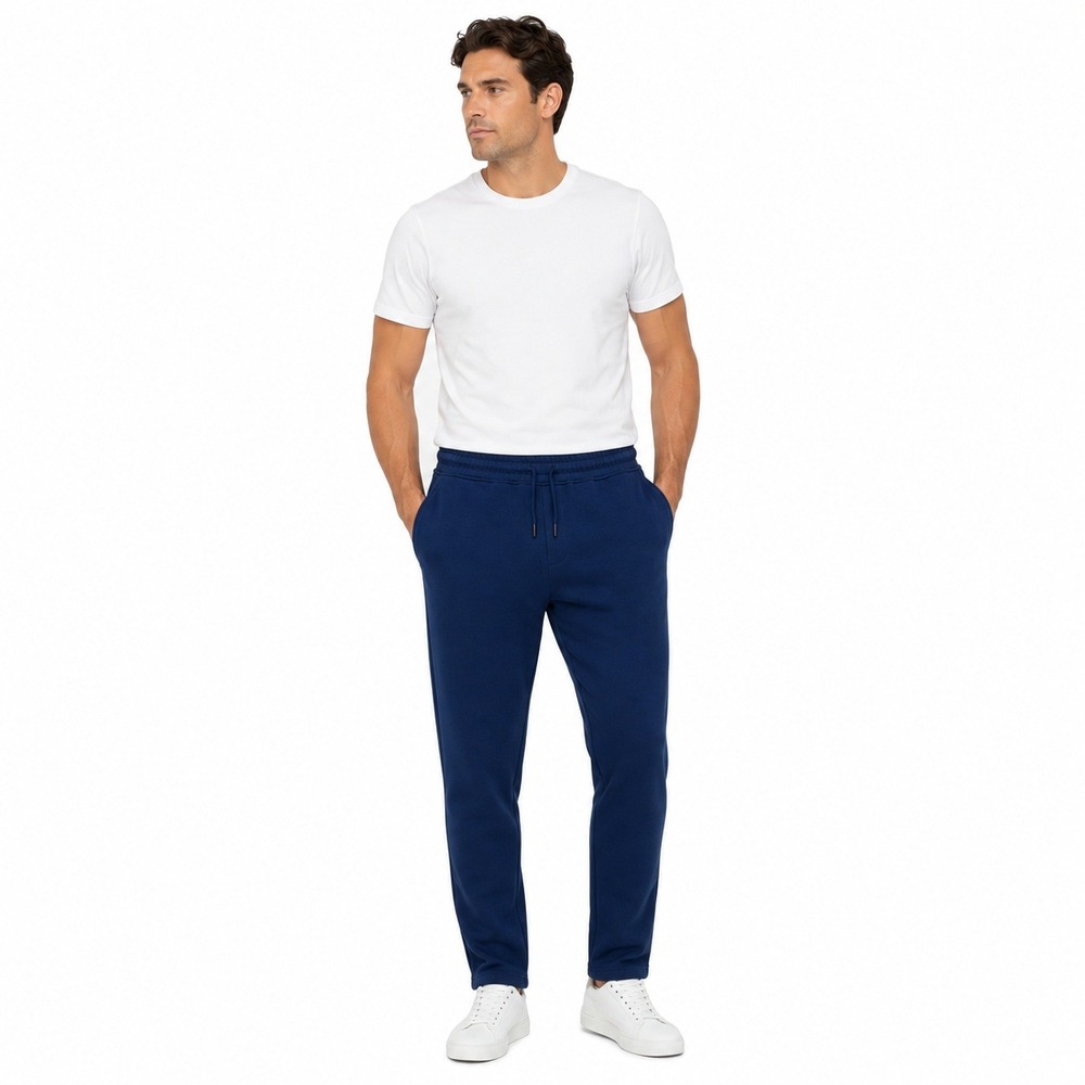 01.ALGO Performance Pants Mens XL Blue Recycled Pill-Resistant UPF 40+ NWOT